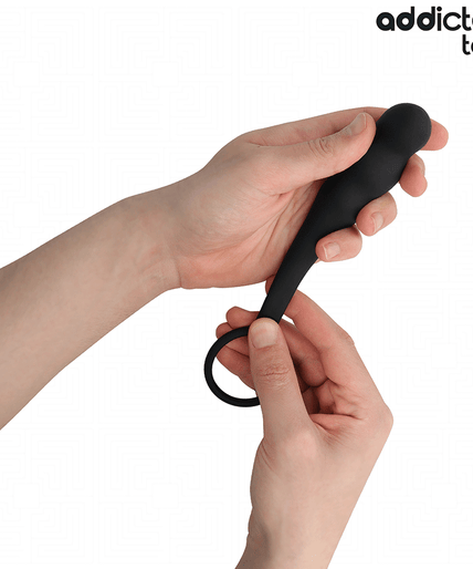 Addicted Toys – Anal Plug With Ring Silicone Model 4
