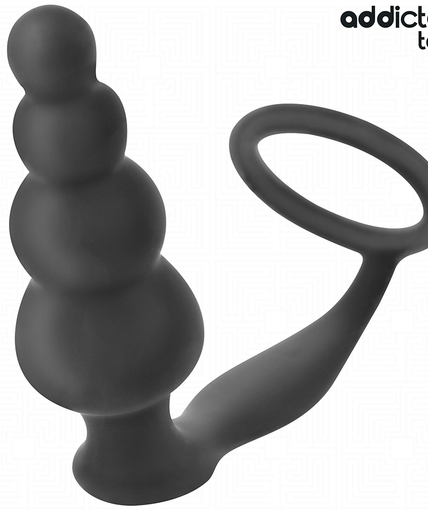 Addicted Toys – Anal Plug With Ring Silicone Model 5