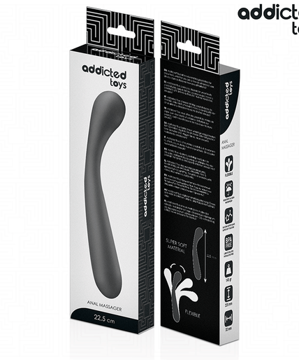 Addicted Toys – Double Anal Massager Silicone 22.5 Cm