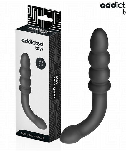 Addicted Toys – Double Anal Massager Silicone 16.5 Cm