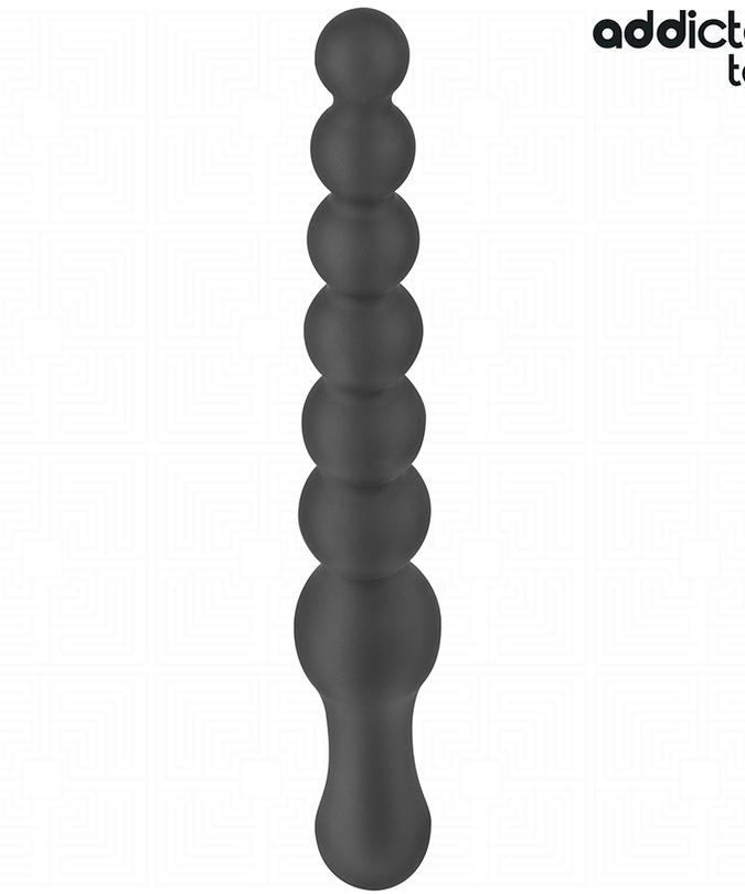 Addicted Toys – Doppelter Analmassagegerät aus Silikon, 24 cm