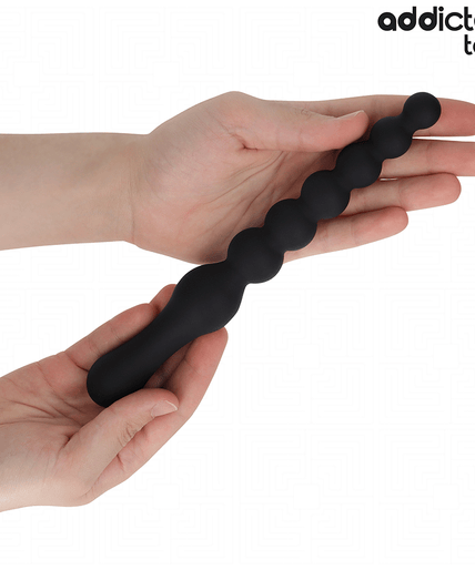Addicted Toys – Doppelter Analmassagegerät aus Silikon, 24 cm