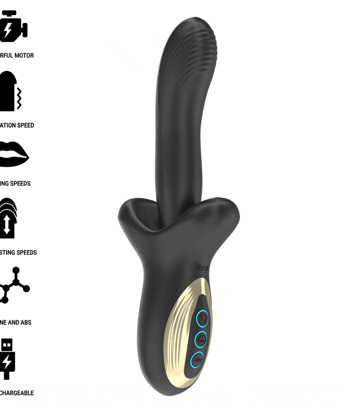 Ibiza – Leistungsstarker Vibrator mit Stoß- und Beißeffekt