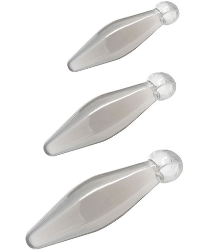 Toyjoy – Analspiel 3-teilig Transparenter Finger-Rimmer