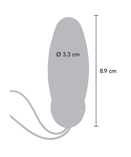 Toyjoy – Happiness I'm So Eggcited Fernbedienungs-Vibrator Blau
