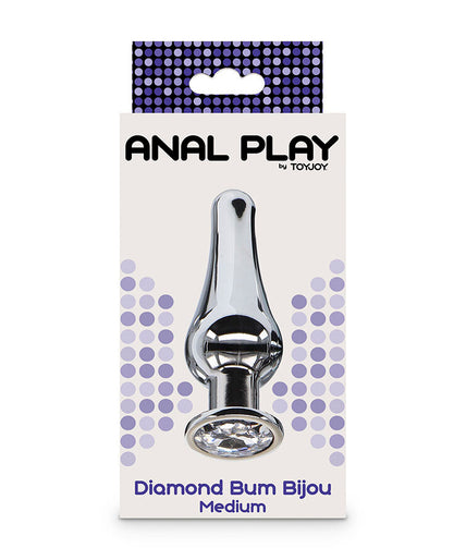 Toyjoy – Anal Play Diamond Bum Bijou Medium Anal Plug