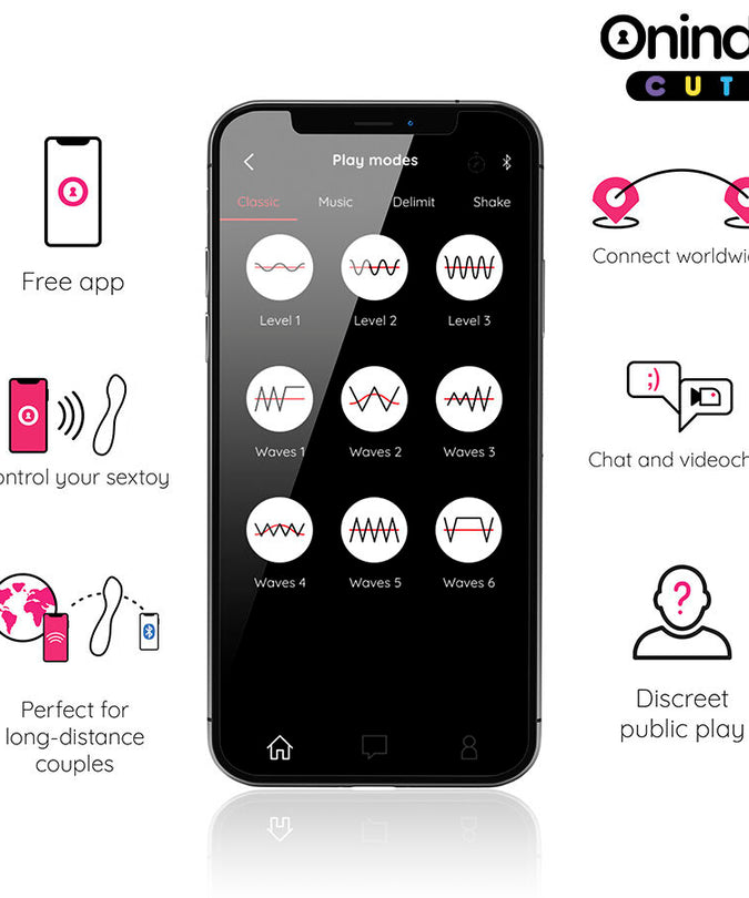 Oninder Cute – Love Buddy Master G – Spot Vibrator – Gratis Wereldwijde App