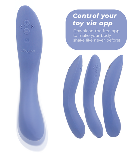 We – Vibe – Rave 2 G – Spot Vibrator Blue