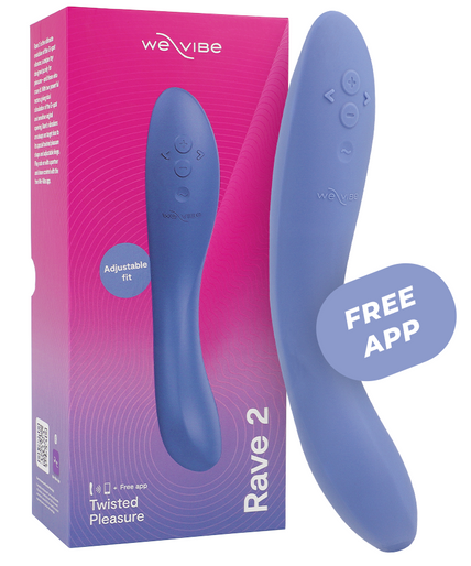 We – Vibe – Rave 2 G – Spot Vibrator Blue