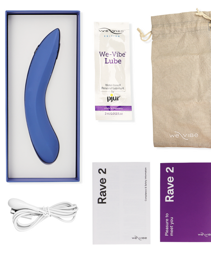 We – Vibe – Rave 2 G – Spot Vibrator Blue