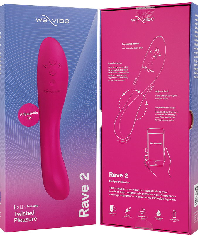 We – Vibe – Rave 2 G – Spot Vibrator Pink