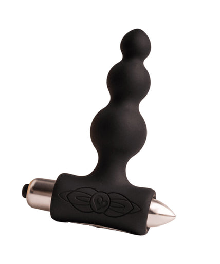Pleasurements – Rocks – Off – Petite Sensations Bubbles Vibrierender Analplug – Schwarz