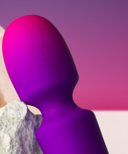 Rocks-Off Glo Girl Mini Vibrator Zauberstab Lila