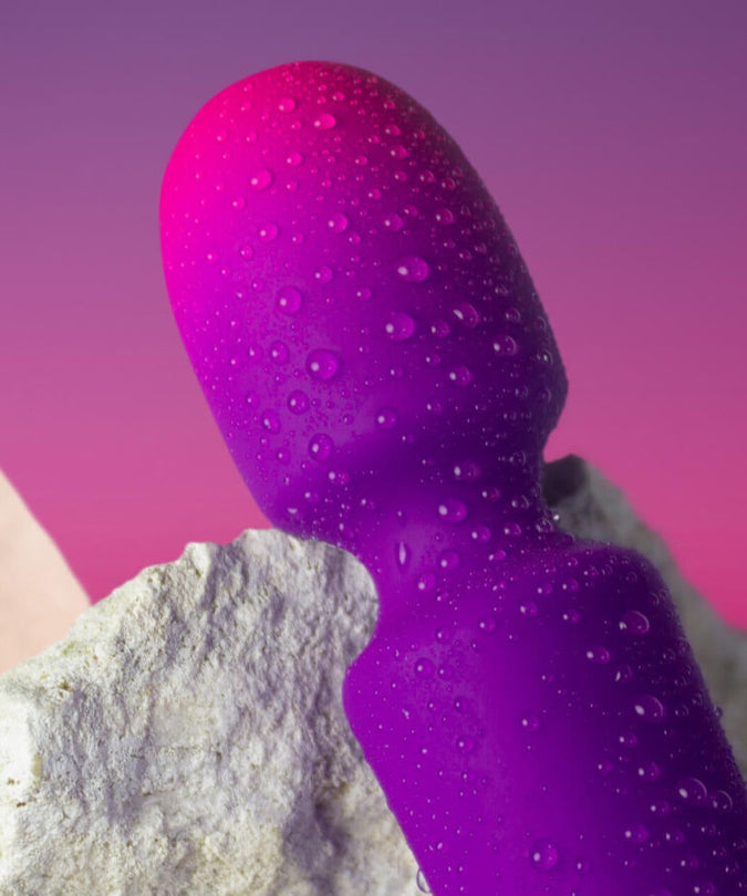 Rocks-Off Glo Girl Mini Vibrator Staf Paars