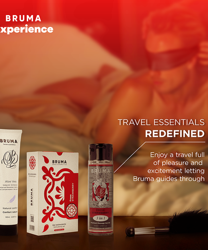 Bruma Xperience – Sweet Strawberry Temptation Kit With Orgasm Enhancer
