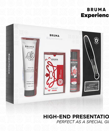 Bruma Xperience – Sweet Strawberry Vibro – Orgasmic Temptation Kit