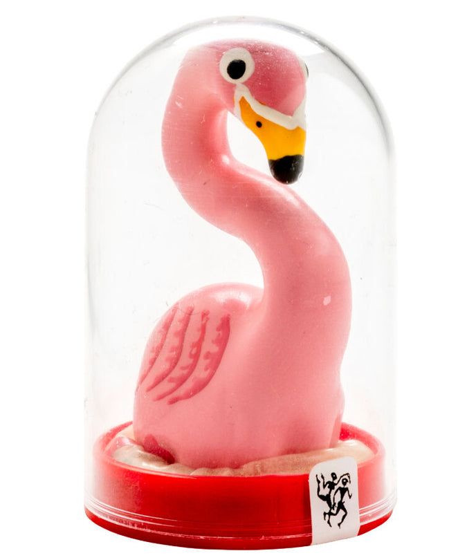 Condomerie – Met de hand beschilderde novelty condooms Flamingo Roze