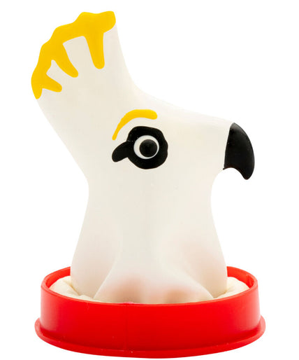Condomerie – Handpainted Novelty Condoms Parrot White
