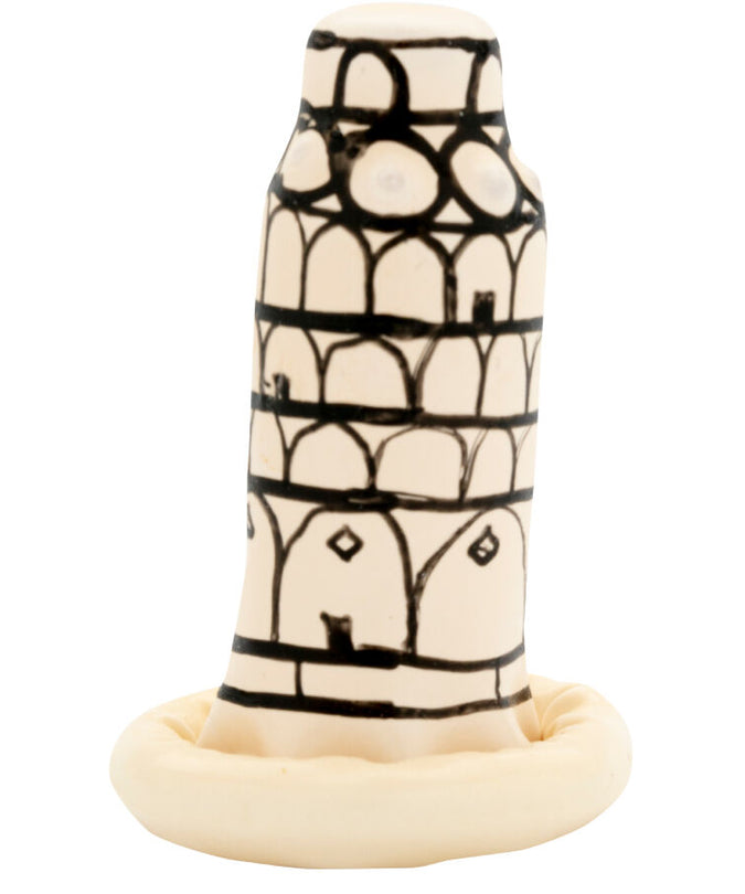Condomerie – Handpainted Novelty Condoms Pisa Tower