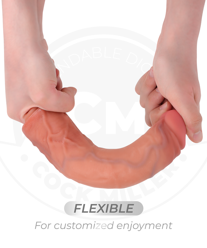 Cock Miller – Realistic Dildo With Suction Cup And Vibration With Remote Control 21.5 Cm