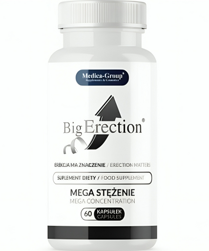 Medica Group – Big Erection Verstärker für Männer 60 Kapseln
