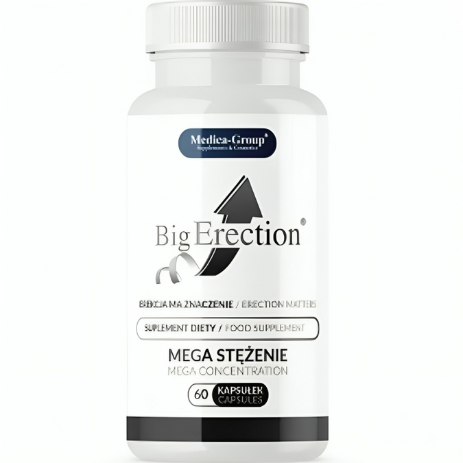 Medica Group – Big Erection Verstärker für Männer 60 Kapseln