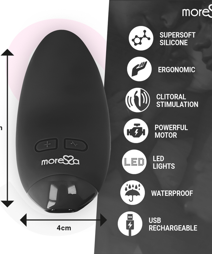 Moressa – Blossom Zwarte Vibrator
