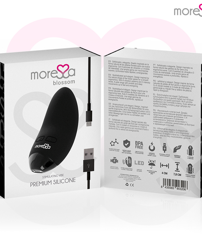 Moressa – Blossom Zwarte Vibrator