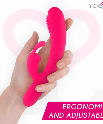 Moressa – Gino Kern Silikon Wiederaufladbarer Rabbit Vibrator
