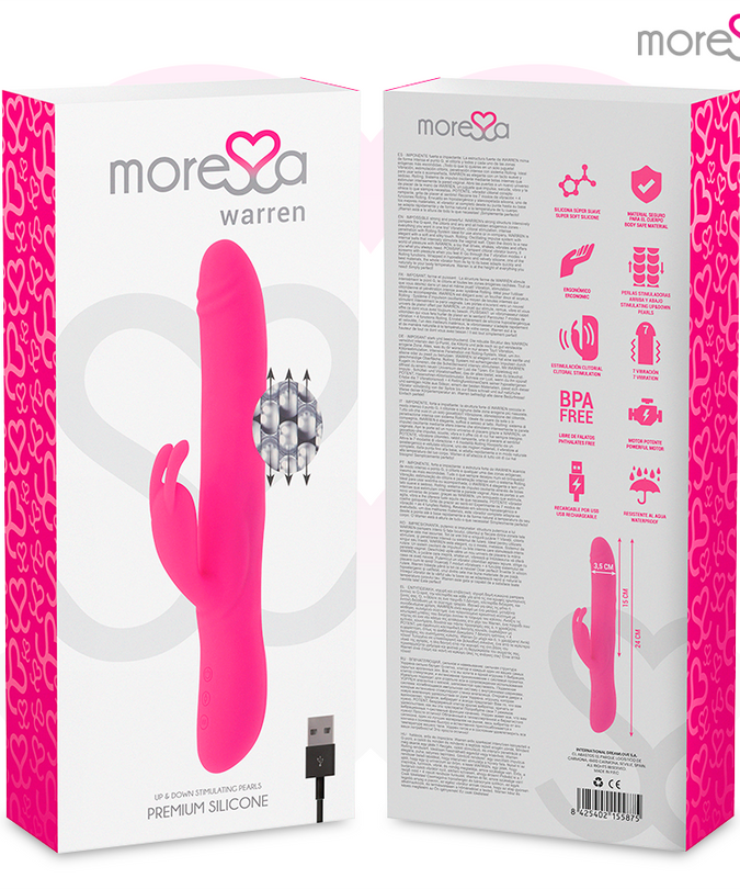 Pleasurements – Moressa – Warren Core Wiederaufladbarer Rabbit Vibrator