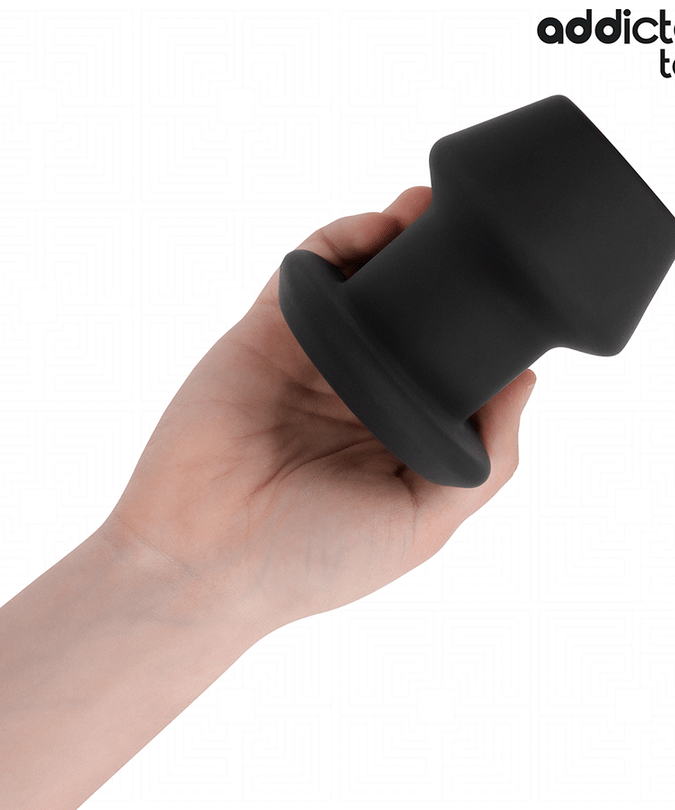 Addicted Toys – Extrem hohler Analplug aus Silikon Größe L 10,4 cm 
