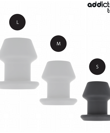 Addicted Toys – Extreme Hollow Anal Plug Silicone Size S 7.5 Cm