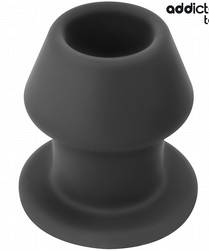 Addicted Toys – Extremer hohler Analplug aus Silikon Größe S 7,5 cm