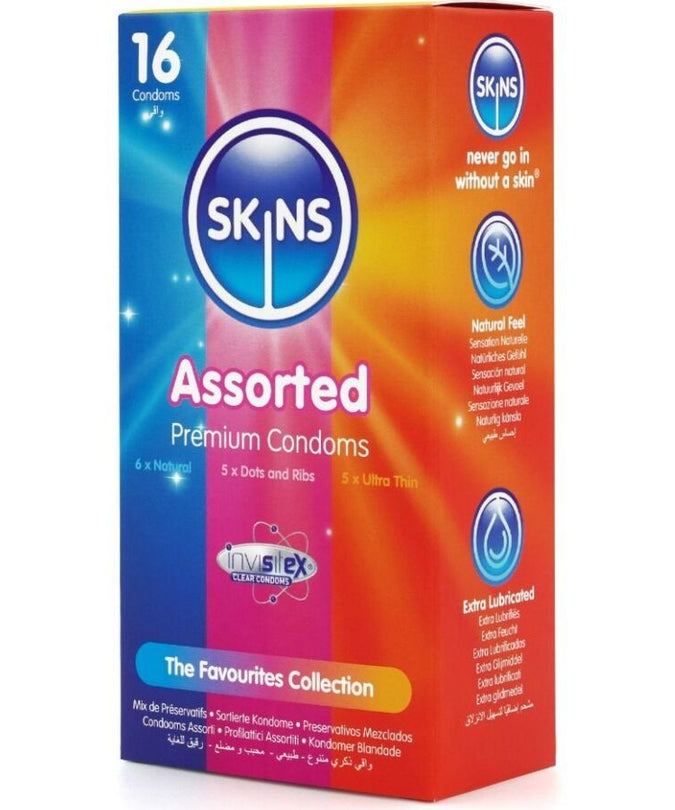 Skins – Assortiment Basic Condooms Pak 16