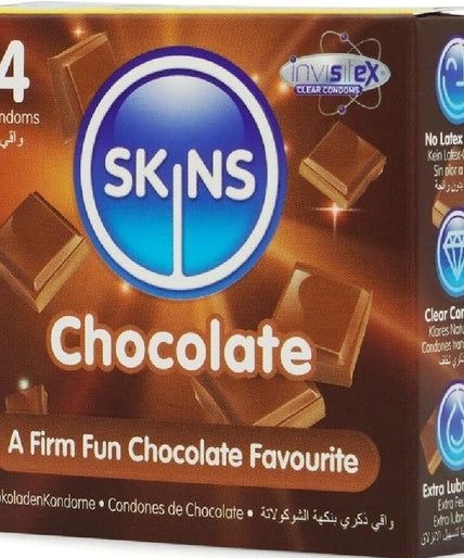 Skins – Chocolade Basic Condooms Pak 4
