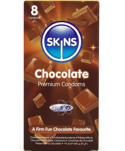 Skins – Chocolate Core Condoomsverpakking 8