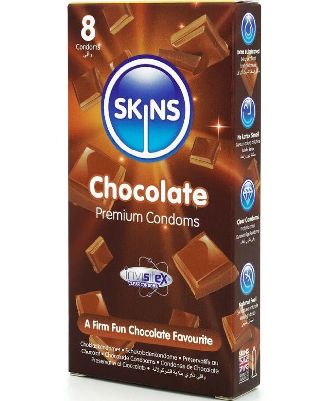Skins – Schokolade Core Kondome Packung 8