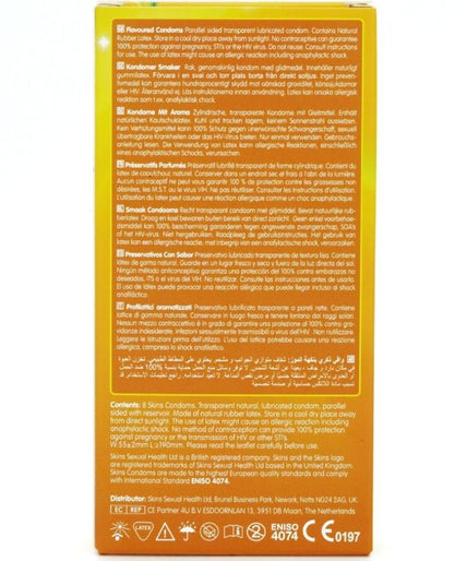 Skins – Banana Core Condoms Pack 8
