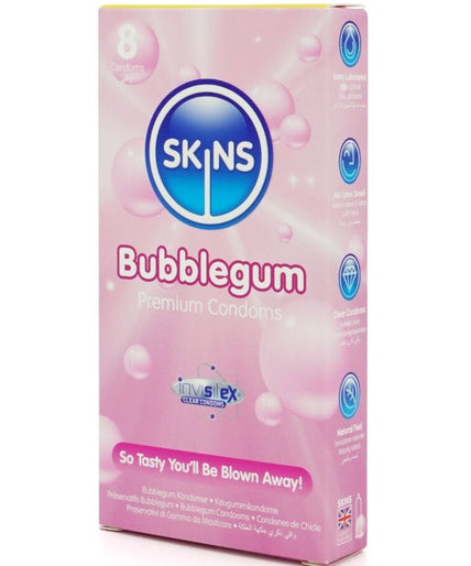 Skins – Bubblegum Core Condoms Pack 8