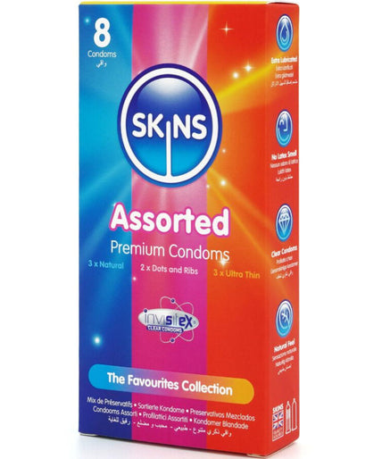 Skins – Assorted Core Condoms Pack 8
