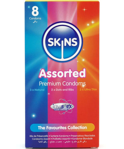 Skins – Assorted Core Condoms Pack 8