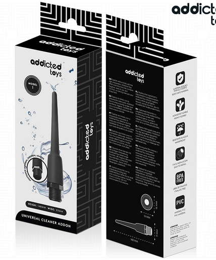 Addicted Toys – Anal Cleaner With Universal Adapter Model 1
