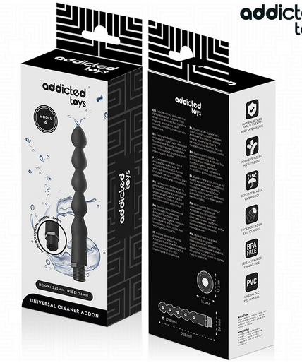 Addicted Toys – Anal Cleaner With Universal Adapter Model 6