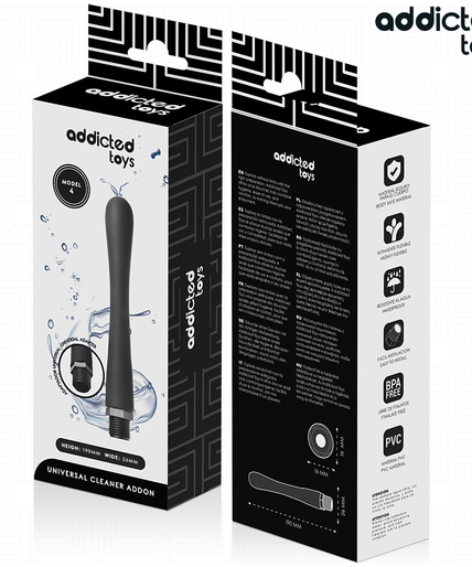 Addicted Toys – Anal Cleaner With Universal Adapter Model 4