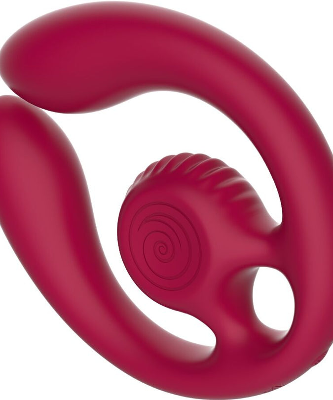 Snail Vibe – Gizi Duo Paarstimulator Fernbedienung Burgunder