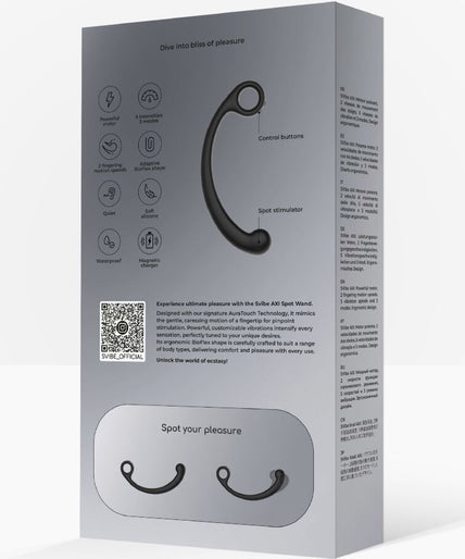 Snail Vibe – Axi Vibrations-Massagegerät Schwarz