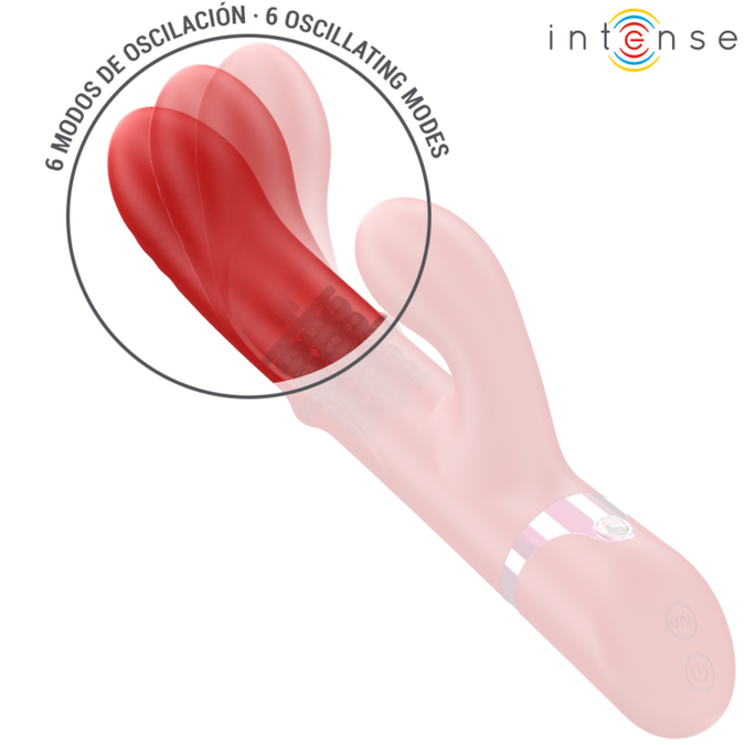 Intense – Lele Multifunktionsvibrator Drehen & Oszillation & Stimulation Rot