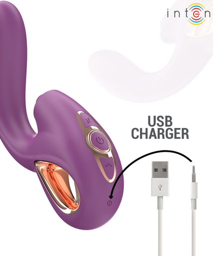Intense – Lali Multifunktions G-Punkt Vibrator Klopfen & Stoßen & Vibration Lila