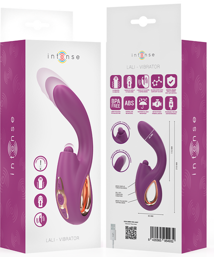 Intense – Lali Multifunktions G-Punkt Vibrator Klopfen & Stoßen & Vibration Lila