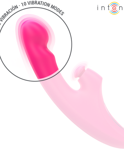 Intense – Emi Vibrator 13,5 cm Multifunktion 3 in 1 10 Vibrationen Pink